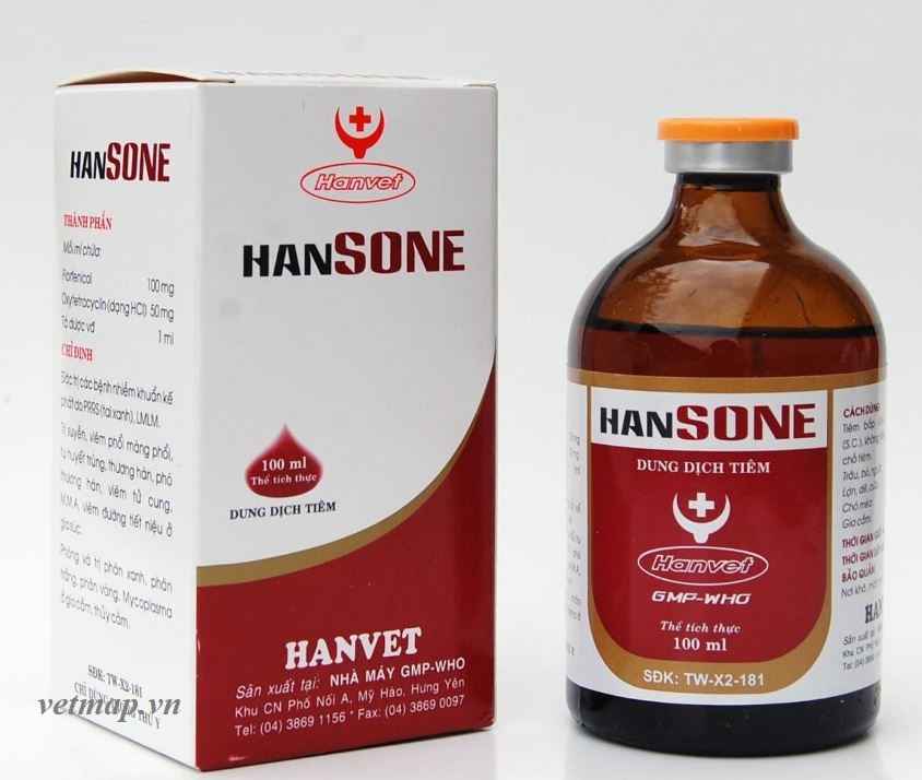 Danh sách nhà máy sản xuất thuốc thú y đạt chuẩn GMP tại Việt Nam 2 Công ty Cổ phần Dược & Vật Tư Thú Y (Hanvet)