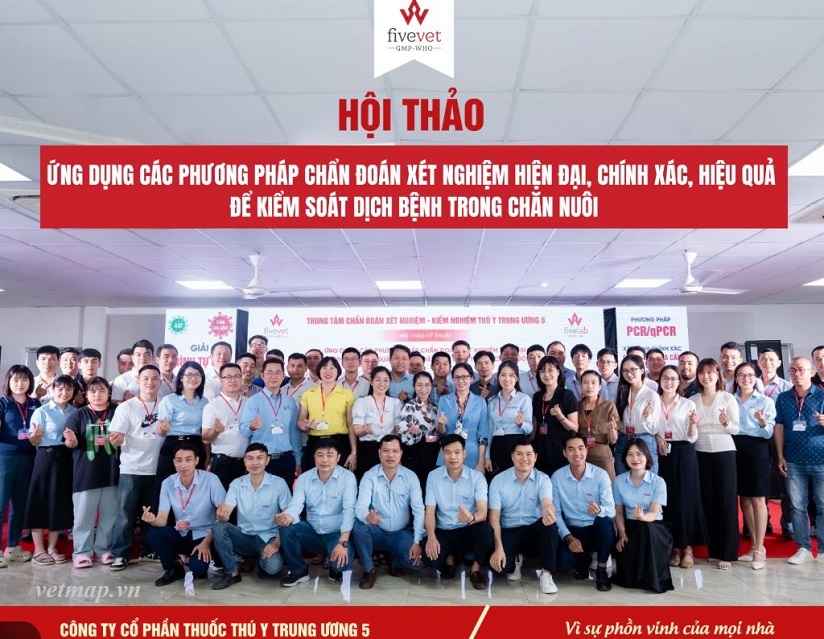 Top 10 công ty thuốc thú y tại Hà Nội. 2 Công ty Cổ phần Thuốc Thú Y Trung Ương 5 (Fivevet)